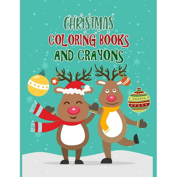 Download Christmas Coloring Books And Crayons : Christmas Coloring ...