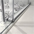 thumbnail image 5 of JERFIT Frameless Sliding Shower Door with Soft Close, Brushed Nickel, Anti-Explosion & Nano Easy-Clean Glass for Bathroom, 5 of 7