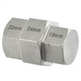 thumbnail image 2 of Motorcycle Front Wheel Bike Spindle Adaptor Wrench Hex Key 19mm / 22mm and 24mm, 2 of 2