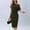001 Army Green, variant on Women's Off The Shoulder Short Sleeve Ribbed Knit Dress Casual Party Bodycon Midi Dresses