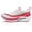 8.White Red Green, variant on IRUNSVAN Marathon Carbon Fiber Running Shoes for Men Full Palm Carbon Plate Sports Shoes Breathable Ultra Lightweight Shock Absorbent Couple Sneakers Shadow Wing 2.0