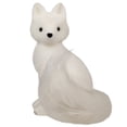 thumbnail image 2 of Northlight Glittered Sitting Arctic Fox Christmas Figure - 9.5" - White, 2 of 9