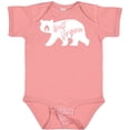 thumbnail image 3 of Inktastic West Virginia White Bear Silhouette Boys or Girls Baby Bodysuit, 3 of 5