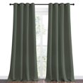 thumbnail image 2 of Par de cortinas NICETOWN Dark Mallard Blackout, 140 x 240 cm, 2 of 9
