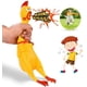 thumbnail image 5 of Pollo de goma/pollo exprimido, juguete novedoso de broma, 5 of 5