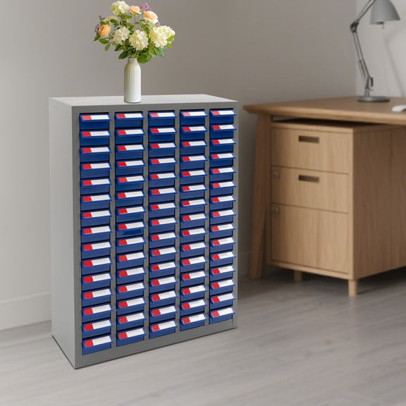 75 Drawers Tool Cabinet, Storage Box for Office Warehouse Parts Cabinet