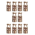 thumbnail image 1 of LOVIVER 10PCS Metal Toggle Single Hole Spring Loaded Elastic Drawstring Rope Cord Locks, 1 of 8