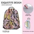 thumbnail image 5 of Hawaii Tropical Wind Palm Leaves Backpack: Large Capacity Durable Daypack for High School & College Students, Lightweight Laptop Bookbag, Perfect Gift for Commute, 5 of 6