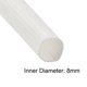 thumbnail image 4 of Uxcell 33Ft-8mm High TEMP Silicone Fiberglass Sleeve Insulation Cable Protectors White, 4 of 5