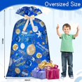 thumbnail image 3 of Jumbo Extra Large Gift Bags Oversized Giant Huge Gift Bags Big XXL Large Present Bag Bithday Gift Wrap Wrapping Bags for Boy Child Kids,Plastic Birthday Bag Bike Gift Bag (48inch 2 Pack), 3 of 7