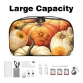 thumbnail image 3 of Thanksgiving USB Organizer Oxford Cloth Waterproof Charger Phone Case Hard Drive Bags USB Case Bag 5.9x9.44x3.14 in Digital Product Storage Organizer, 3 of 6