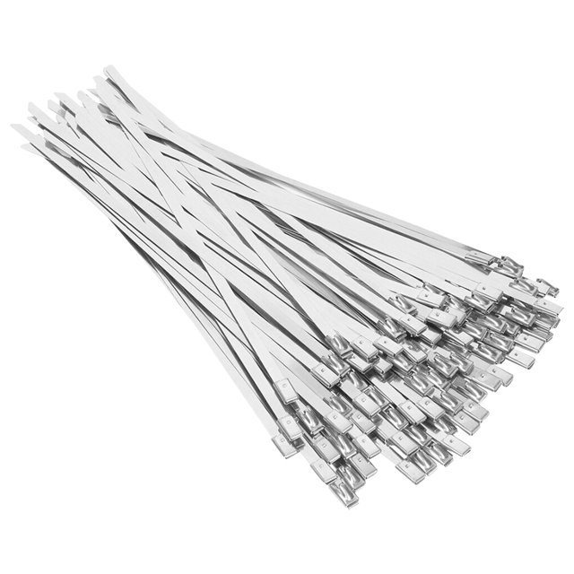Bridas para Cables Autoblocantes 00 Piezas Con Acero Inoxidable 304 Resistentes (300 Mm)