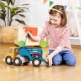 thumbnail image 2 of Camión portacoches Wonder Wheels B. toys by Battat con 2 coches de juguete, 2 of 8