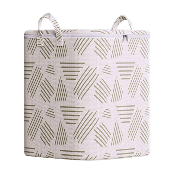 Extra Large Blanket Storage Containers, Striped Clothes Bedding Pillow Sheet Storage Bags with Zipper,Moving Quilt Large Capacity Storage Bins