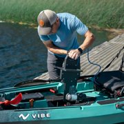 Bixpy Impulse Pedal Drive Adapter (K-1 Motor) for Vibe Kayaks, Compatible with Vibe Impulse Drive System, No Drilling Required, Quick Install Motor Mount, Waterproof Housing