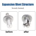 thumbnail image 2 of RuiJiao Clearance 50pcs Type Expansion Aluminum Alloy Rivets Expansion Aluminum Alloy Rivets, 2 of 4
