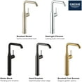 thumbnail image 2 of Grohe 23538A0A Essence XL-Size Vessel Bathroom Faucet, Hard Graphite, 2 of 7