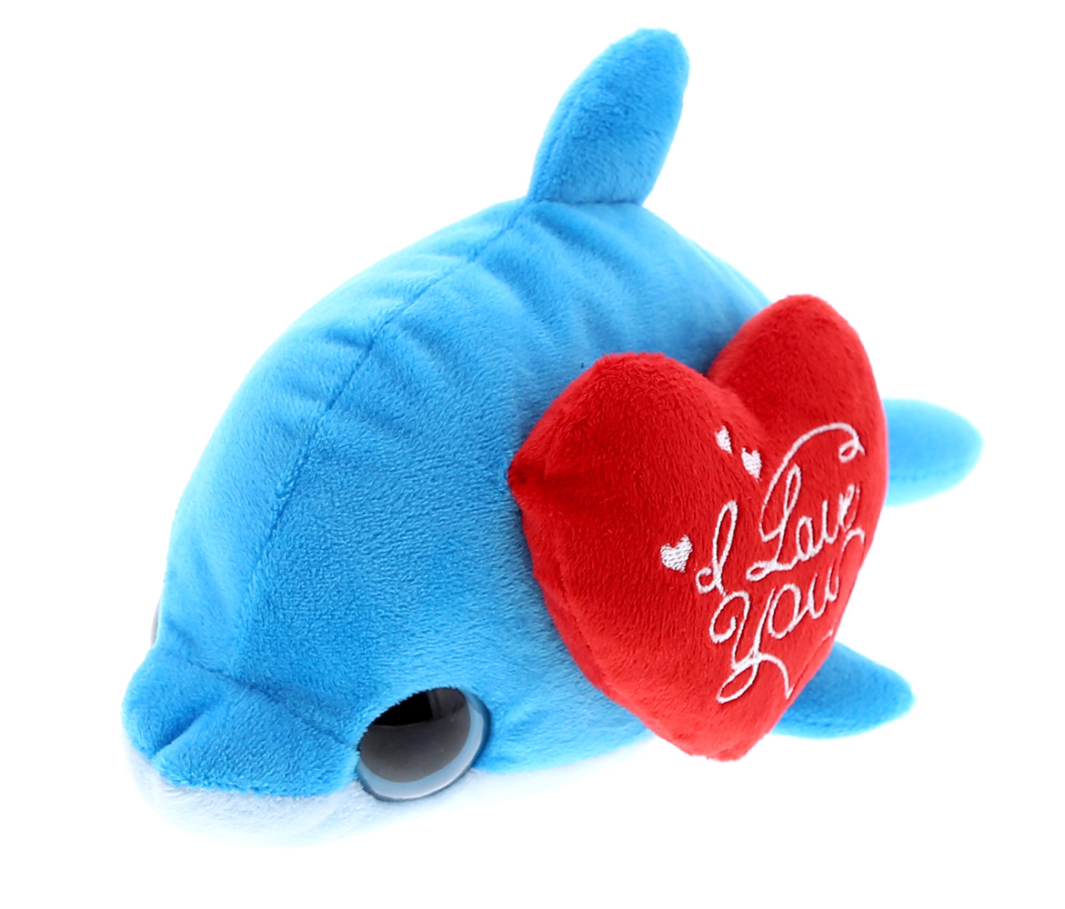 blue dolphin stuffed animal