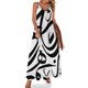 thumbnail image 1 of Camisetas con estampado de caligrafía árabe, vestido sin mangas, ropa de mujer, vestidos de estilo coreano, vestido largo de verano para mujer, 1 of 7