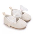 thumbnail image 2 of Yoyauz Baby Girl Mary Jane Shoes Anti Slip Rubber Sole Ballet Slippers Princess Dress Wedding Shoes Newborn Kids Shoes Toddler Shoes（0-12 Month）, 2 of 6