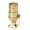 Polished and Lacquered Brass, variant on B&P Lamp® Antique Brass On-Off Pull Chain Socket