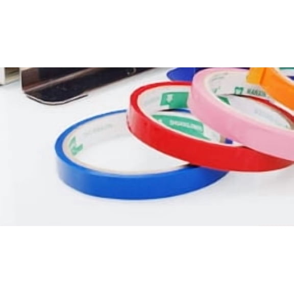 LABRIMP Assorted Color Sealing Tape for Supermarket Tying Machines Versatile Use