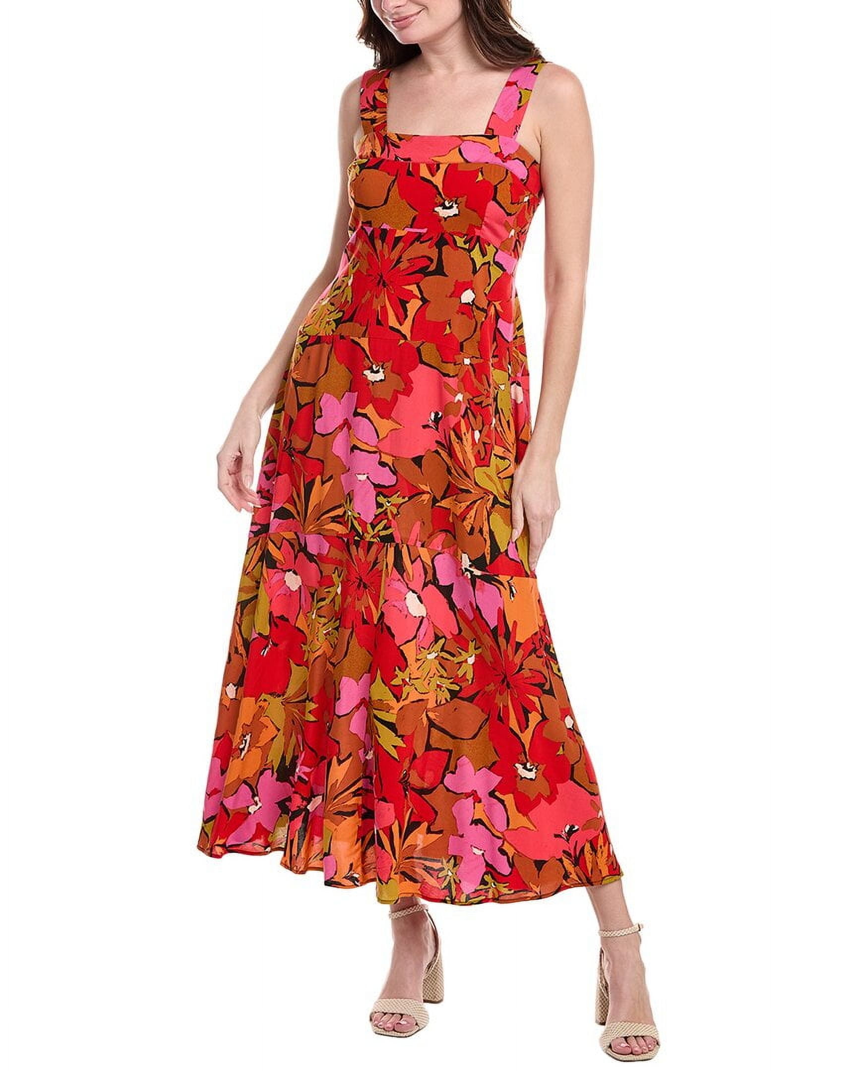 holiday plaid maxi dress Maxine Plaid Maxi Dress main image 1