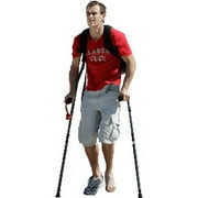 Millennial In Motion Pro Folding Crutches White 5' 7 to 6'10