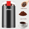 thumbnail image 7 of Wancle Silent Electric Coffee and Spice Blade Grinder, 12-Cup, Red, 7 of 7