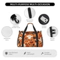 thumbnail image 4 of Fotbe Halloween 2 Bolsa de Viaje con Estampado, Bolsa de Fin de Semana para Mujer con Compartimento para Zapatos, Bolsa de Gimnasio con Bolsillo Húmedo, 4 of 7