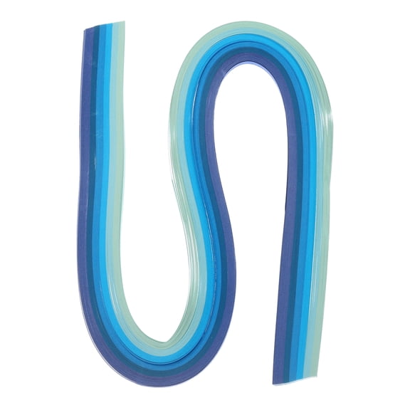 120pcs Quilling Strips Paper 1/8"(3mm) 21" Origami Paper Quilling Strip for Art DIY Christmas, Blue