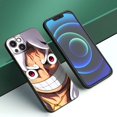 thumbnail image 3 of Luffy Gear 5-funda de teléfono para Apple, carcasa de silicona negra para iPhone 12, 13 Mini, 11, 14, 15 Pro Max, 7, 8 Plus, X, XR, XS, SE, 2020, 2022, 3 of 5
