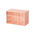 thumbnail image 2 of Yhmxh Organizadores y almacenamiento Caja de almacenamiento con compartimentos multifuncionales, joyero cosmético estilo cajón de escritorio, joyero transparente para artículos pequeños, 2 of 2
