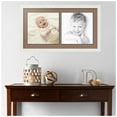 thumbnail image 2 of ArtToFrames Collage Photo Picture Frame with 2 - 12x12 Openings, Framed in White with Sandpiper and Black Mats (CDM-3966-40), 2 of 8