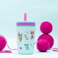 thumbnail image 2 of Vaso para niños pequeños Zak Designs SuperKitties Kelso, 350 ml, acero inoxidable, 2 of 9