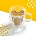 thumbnail image 3 of Disney Mickey Mouse 3D Double Walled Glass Mugs - 10 oz - Set of 2, 3 of 10