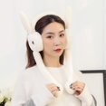 thumbnail image 4 of Winter Earmuff Rabbit Ear Solid Color Moving Bunny Ear Warmer Ear Muff for Ski, 4 of 4