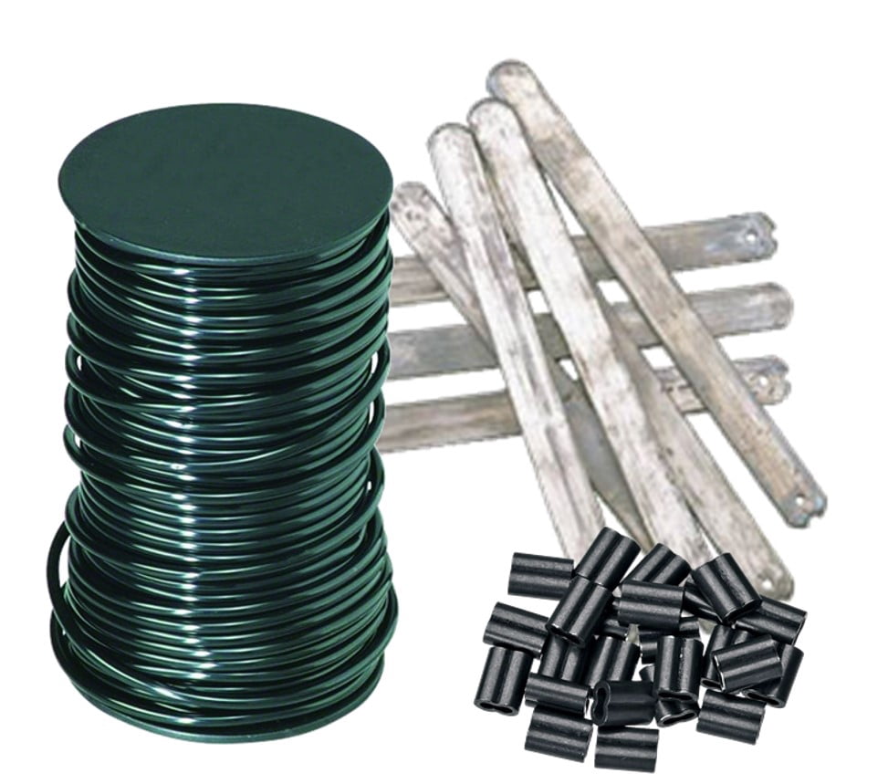 Zink Decoy Rigging Kit with 4oz Weights, 200ft Sturdy PVC Line, 24 Line Crimps - Model ZNKAY021W