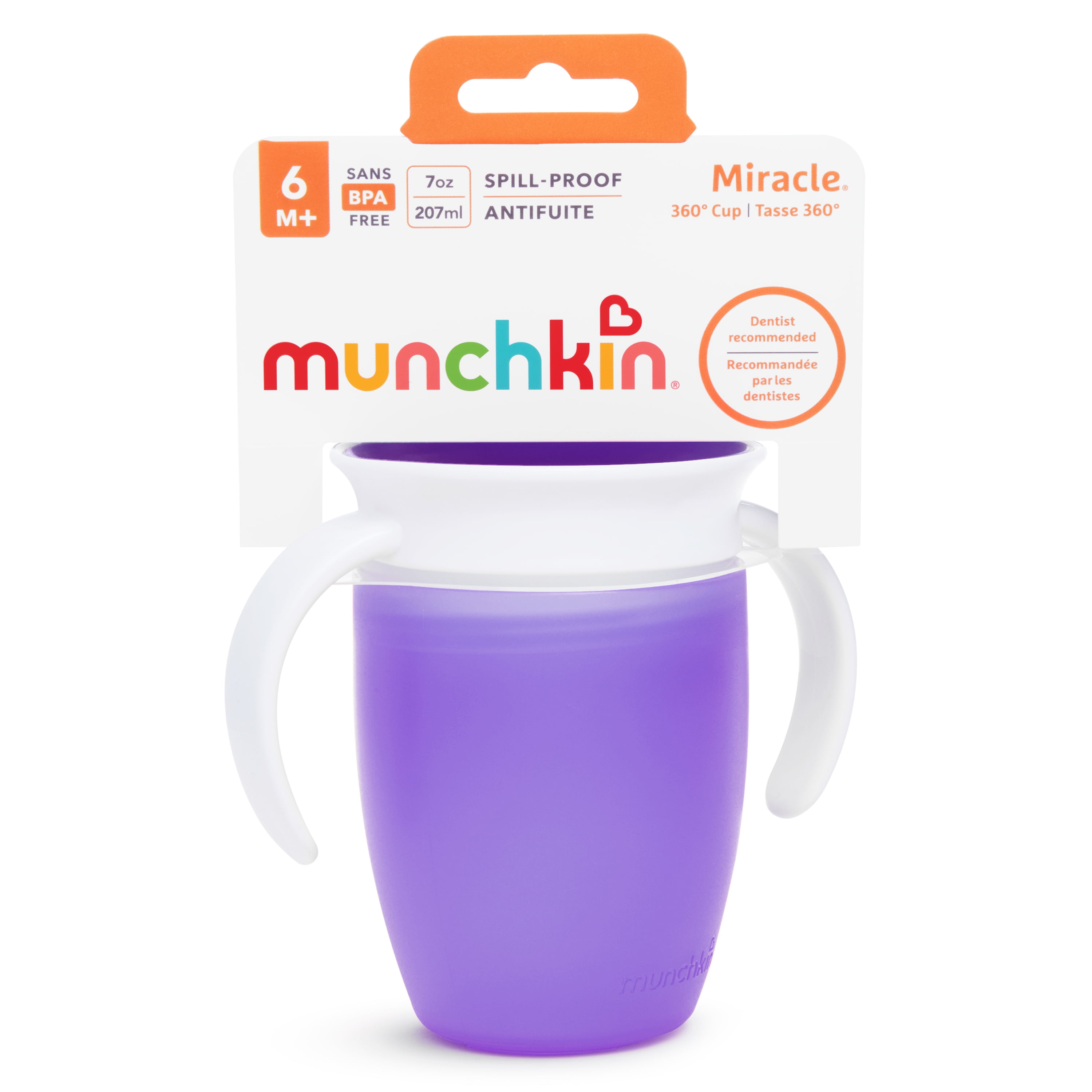Munchkin Miracle 360 Trainer Cup - Pink - 7oz
