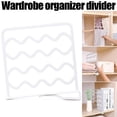 thumbnail image 4 of Armario Estante Organizador Divisor Armario Estante Partición Estantes Armarios Ropa Divisor Organizador Hogar Decoración Gancho Speravity HA020836-00, 4 of 7
