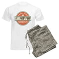 thumbnail image 6 of CafePress - Poppop Grandpa Pajamas - Men's Light Loose Fit Cotton Pajama Set, 6 of 7