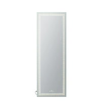 Impressions Vanity Stage Lite Full Length Makeup Mirror with Light for Bedroom Decor