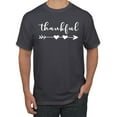thumbnail image 1 of Cute Positive Christian Spirit Thankful Inspirational/Christian Men's Graphic T-Shirt, Charcoal, Large, 1 of 3