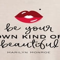 thumbnail image 3 of Marilyn Monroe - Pop Culture Icon - Be Your Own Kind Of Beautiful - Women's Oversized T-Shirt, 3 of 5