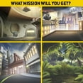 thumbnail image 2 of Batman 4-inch Action Figure with 3 Mystery Accessories, Mission 3, 2 of 5