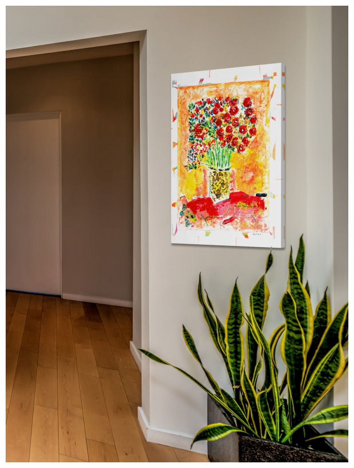 Marmont Hill "Spring Bouquet" by Wayne Ensrud Painting Print on Canvas