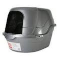 Nature’s Miracle Hooded Flip Top Litter Box, Oval, With Odor Control
