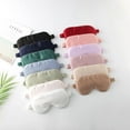 thumbnail image 5 of HAHDAXIA OWITER Matte Organic Silk Sleep Mask Super Smooth Eye Cover for Sleeping, Gender-Neutral (Lavender), 5 of 5