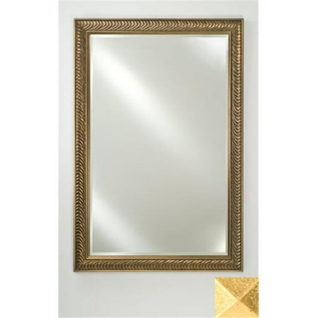Afina Corporation Signature Beveled Mirror - Meridian Gold-Gold