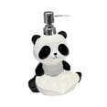 thumbnail image 3 of Dispensador de jabón Panda 2 en 1 con jabonera Dispensador de jabón líquido de cerámica, 3 of 7